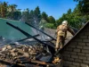 Займання в Озерному вогонь знищив гараж із автомобілем горів гараж у житомирському районі