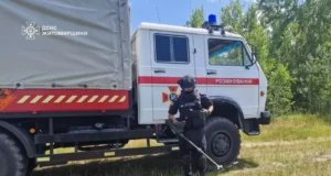 Небезпечна знахідка під Бердичевом перервала відпочинок вибухівка в бердичівському районі