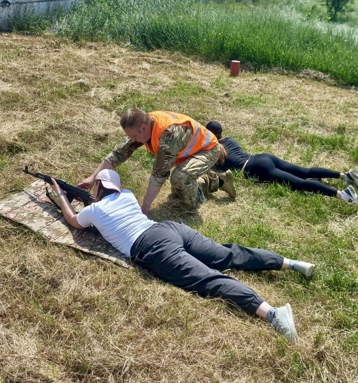 Вишкіл з національного спротиву на полігоні Житомирщини