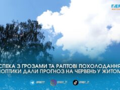 Аномальна весна позаду: грози, спека та різкі похолодання на Житомирщині у червні