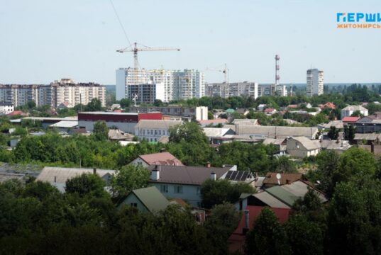 Після рекордних 34 градусів очікується зниження температури та дощі Погода в Житомирі