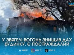 Чоловік потрапив до лікарні з опіками ніг через серйозну пожежу приватного будинку у Звягелі