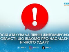 На півночі Житомирщини ворог поцілив у логістичну інфраструктуру та приватні будинки
