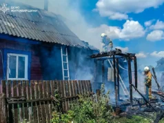 Рятувальники 4 рази відстоювали житлові будинки від вогню