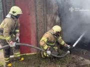Що залишив після себе вогонь у господарській будівлі в Овручі пожежа в овручі