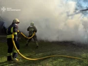 Вогонь від сінника ледь не залишив родину без оселі пожежа в Бондарах