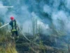 Неконтрольований вогонь на Коростенщині ніс загрозу оселям пожежі в Коростенському районі