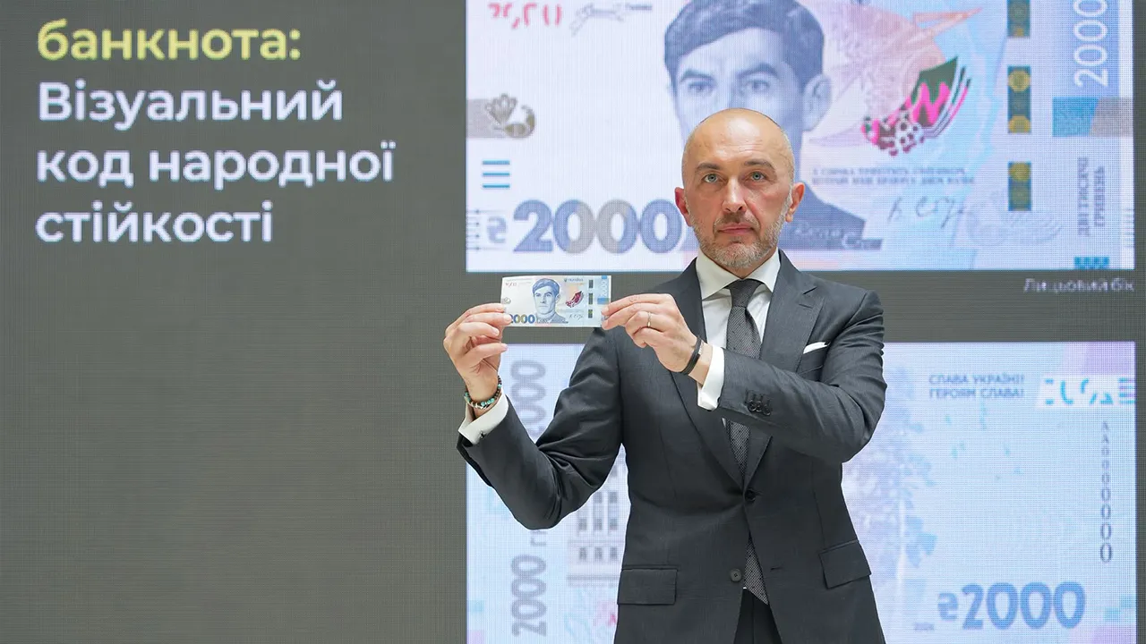 Нова банкнота 2000 гривень від НБУ