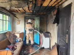 У Чуднові було ледь не знищено приватний будинок пожежа у Чуднові