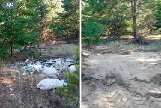 У Радомишлі взялися ліквідувати масштабні сміттєзвалища прибирання в Радомишлі