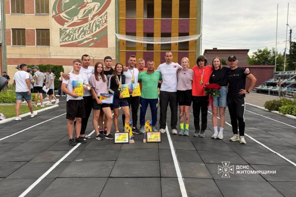 Як житомирські рятувальники виступили на чемпіонаті України