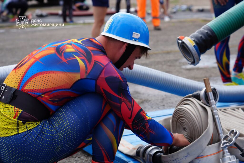 Як житомирські рятувальники виступили на чемпіонаті України