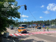 Заблокований проїзд на трасі М-21 поблизу Станишівки дтп біля станишівки