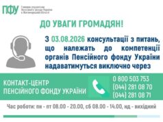 Пенсійний фонд повністю переходить на телефонні консультації пенсійний фонд контакти