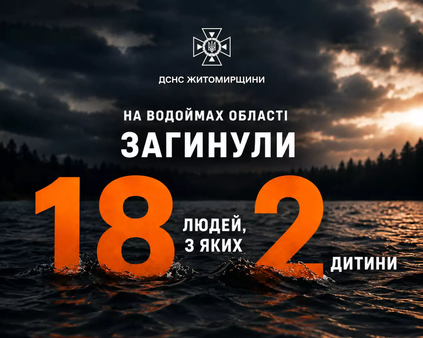 Трагедія на Житомирщині: 36-річний чоловік потонув у ставку села Рижани