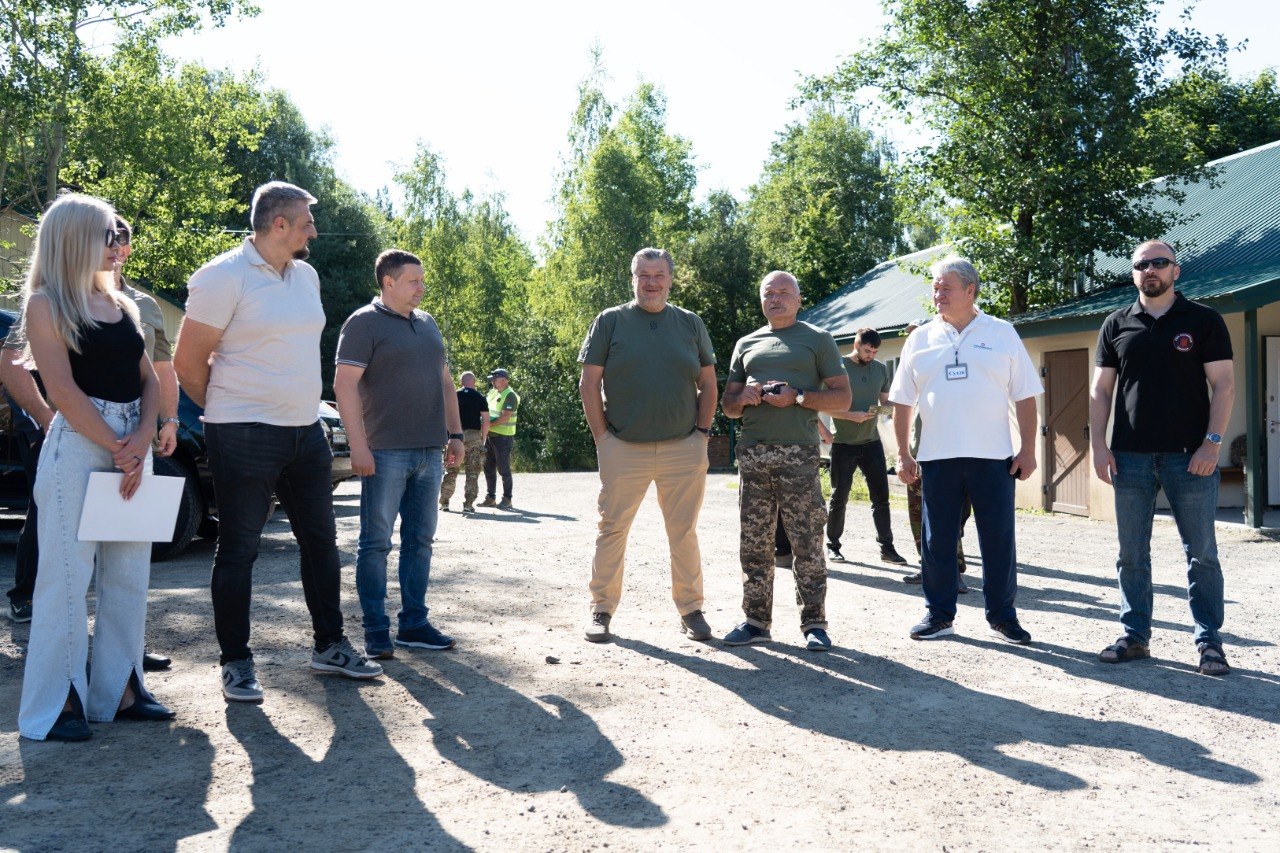 Учасники стрілецького турніру на Житомирщині