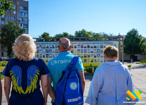 Майстерклас із петанку для ветеранів у Житомирі