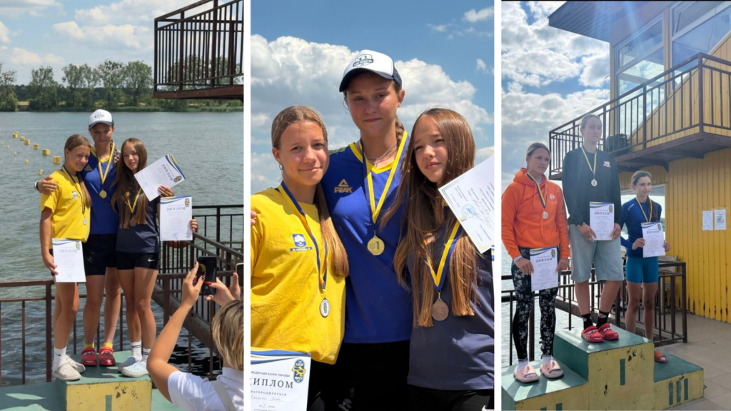 Валерія Шищук здобула три золота на чемпіонаті з веслування