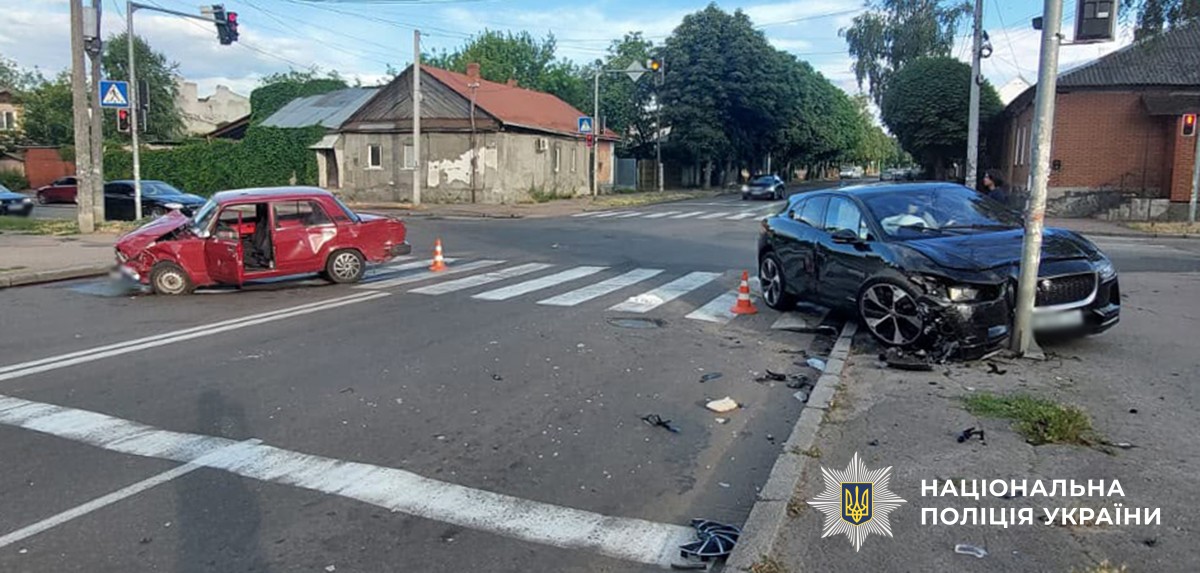 Зіткнення автомобілів у Житомирі