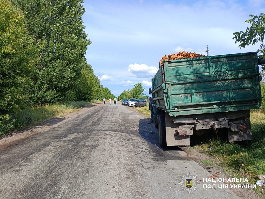 Робота слідчо-оперативної групи на місці ДТП під Житомиром