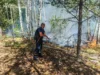 Вогонь в Коростенському районі охопив понад три гектари лісу горить ліс у коростенському районі