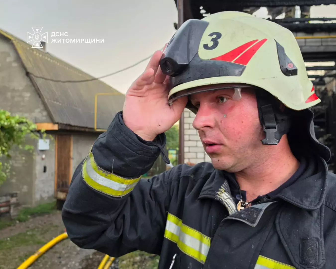 Врятований кіт на пожежі у Березівці