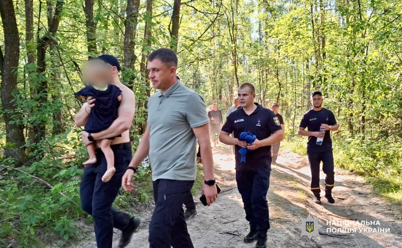 Пошуки зниклого хлопчика на Житомирщині