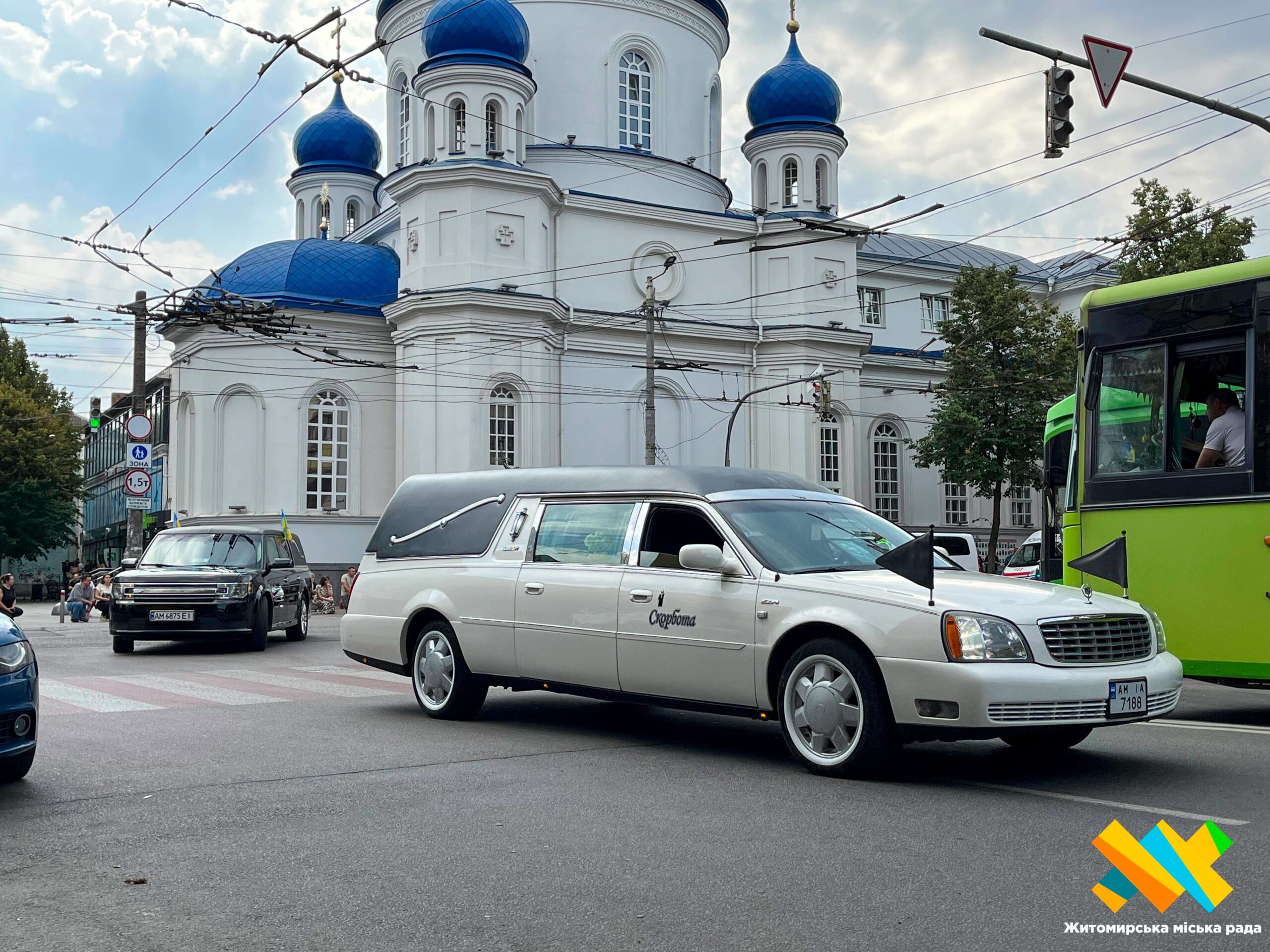 Фото з прощання в Житомирі