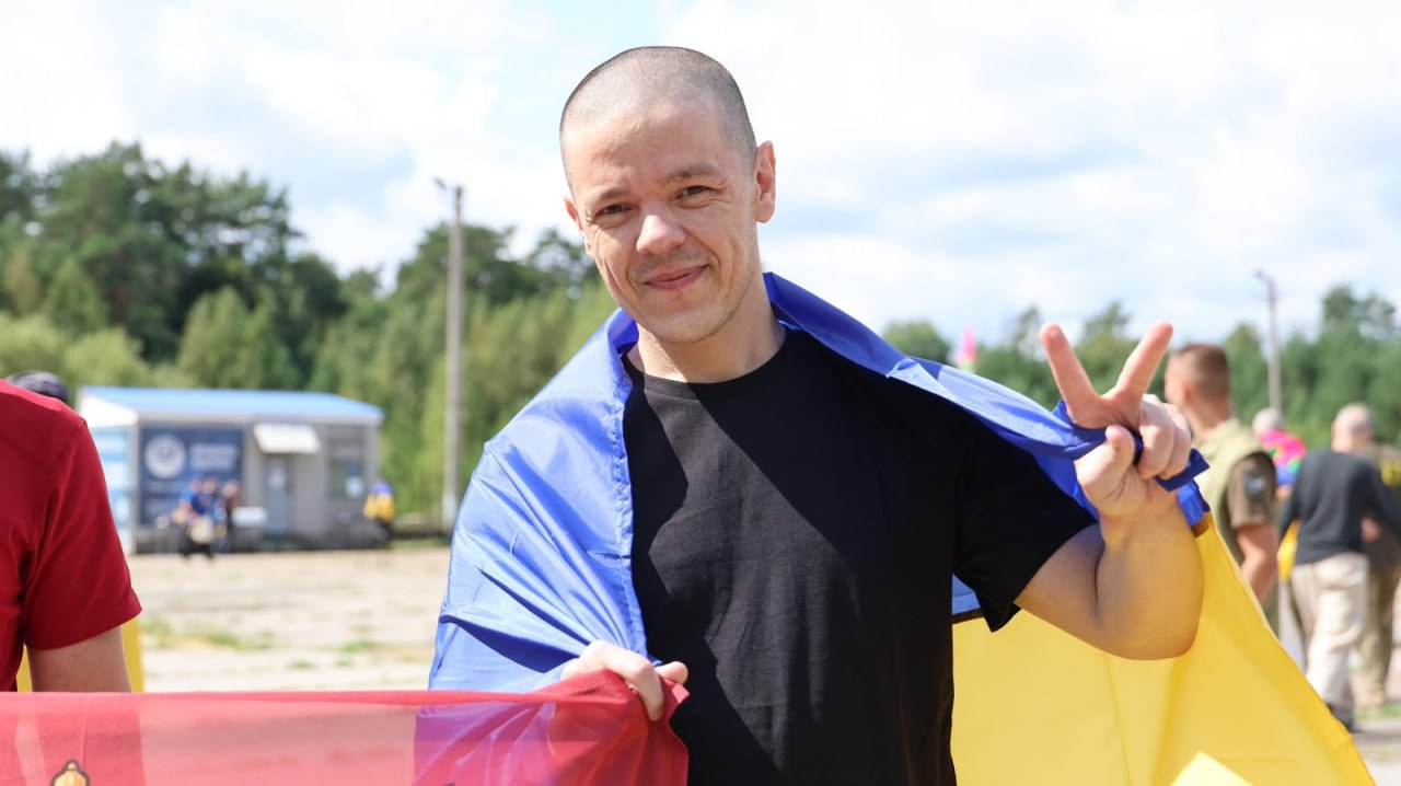 Звільнені українські військовополонені