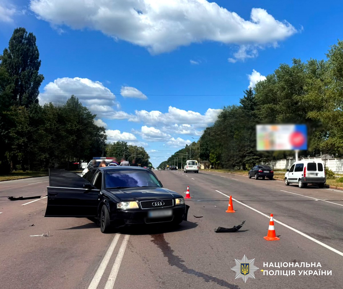 Наслідки аварії з потерпілими на проспекті Миру