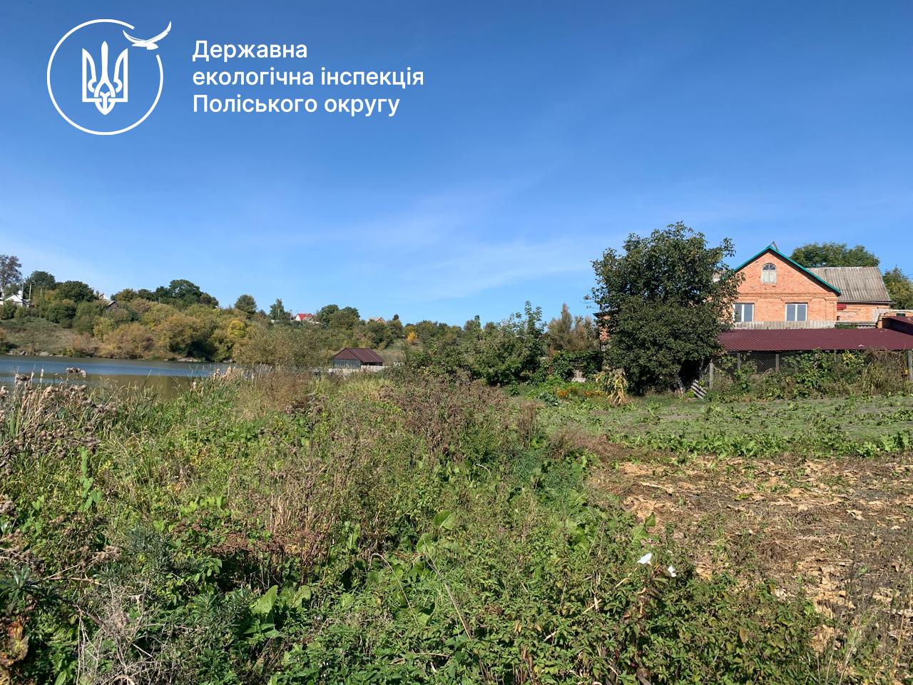 Перекритий доступ до річки Тетерів у Чуднові